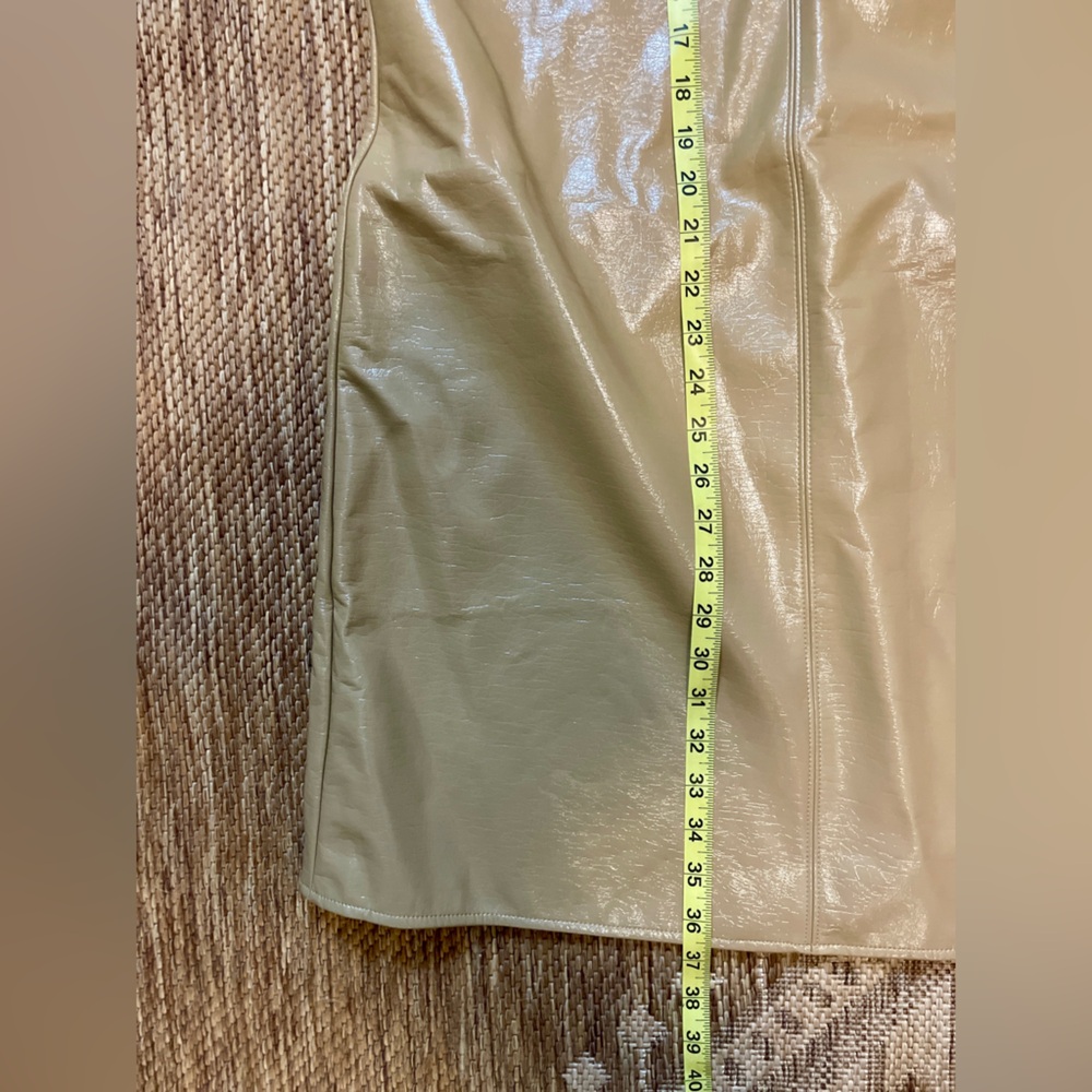 Tall Vegan Leather Shift Dress | Banana Republic | Brand New w/ Tags | Medium - Picture 6 of 11